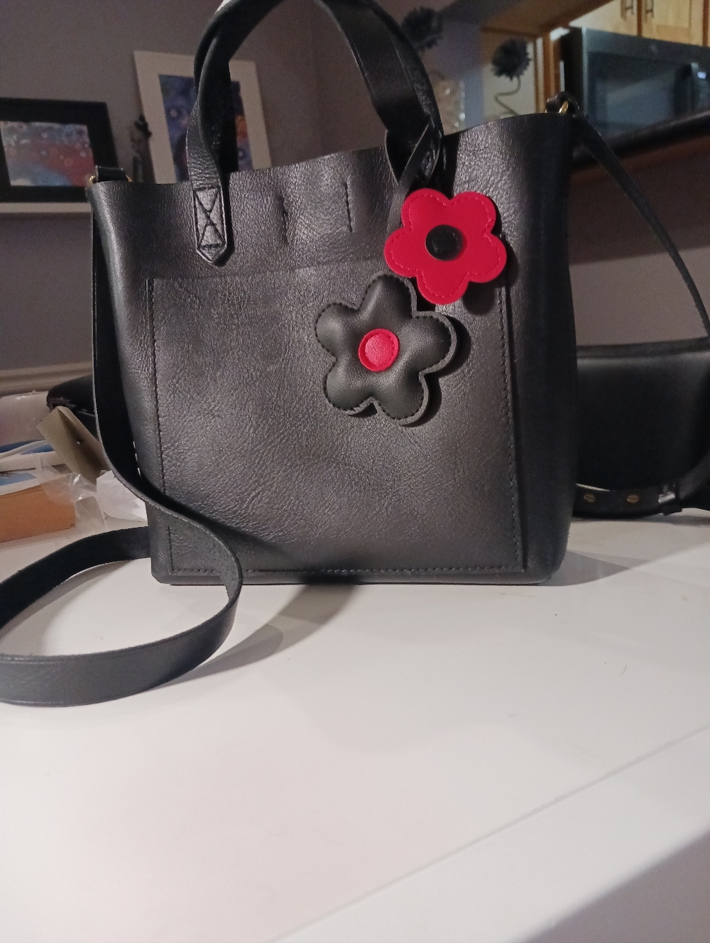 Madewell Small Transport Crossbody Black - Picture 2 of 6